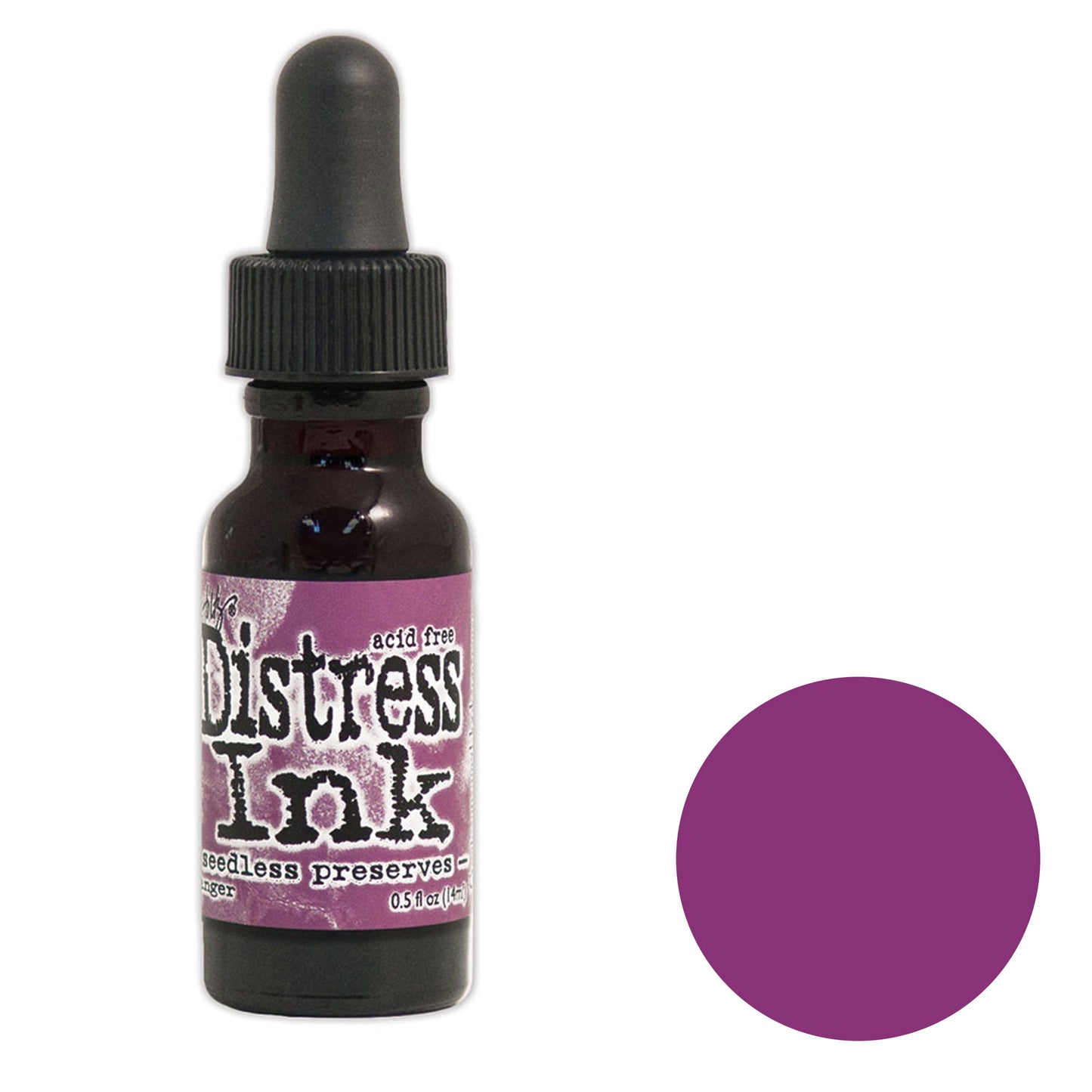 Tim Holtz Distress® Ink Pad Re-Inker Seedless Preserves, 0.5oz