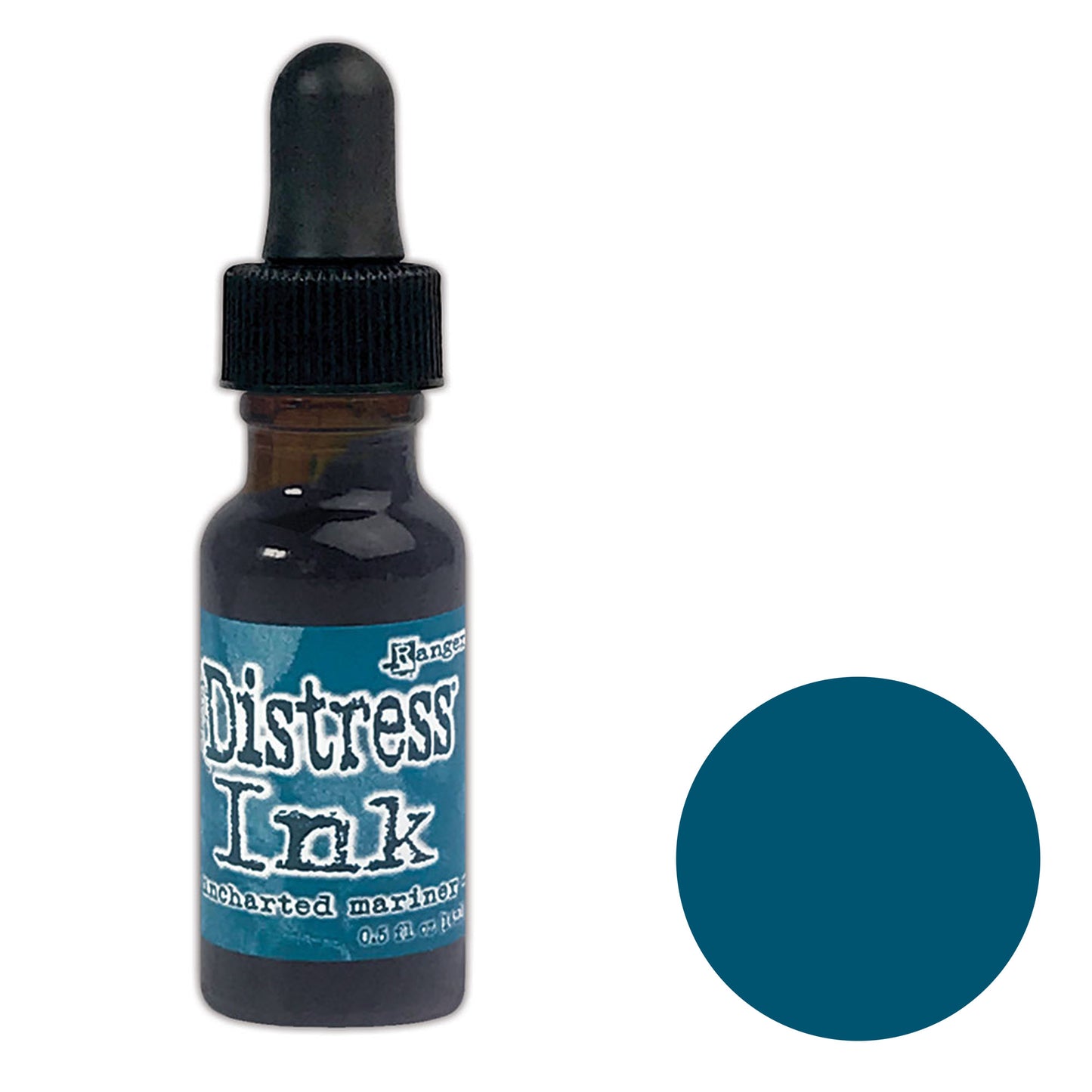 Tim Holtz Distress® Ink Pad Re-Inker Uncharted Mariner, 0.5oz