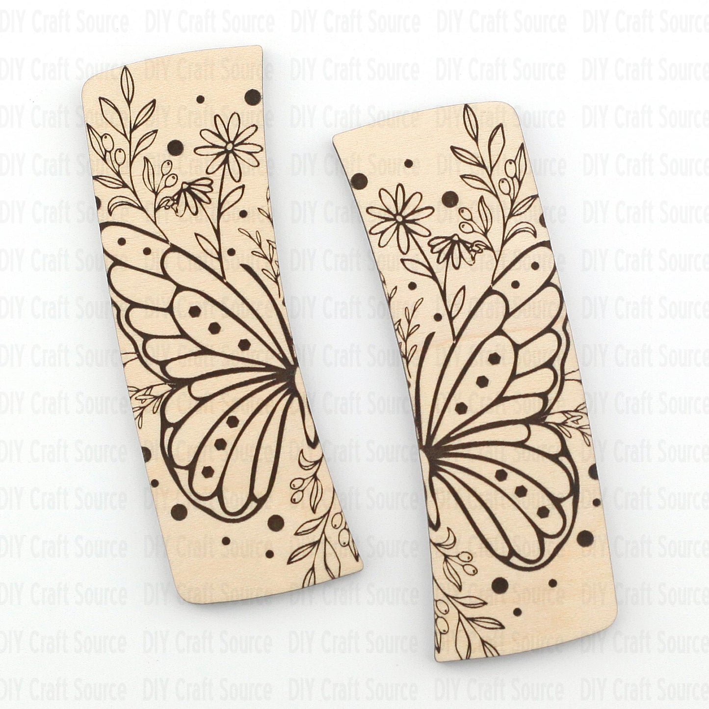 butterfly hair clip