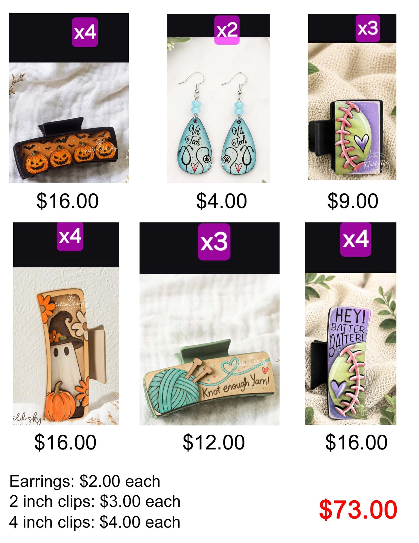Special Order for Christy - July
