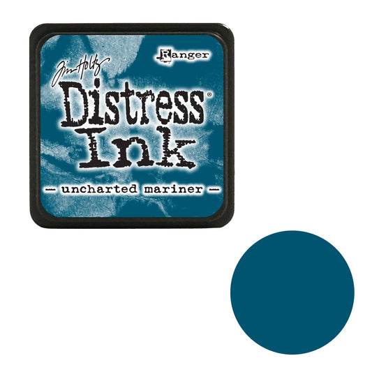 Distress Ink pad by Tim Holtz with 'uncharted mariner' color swatch on a white background