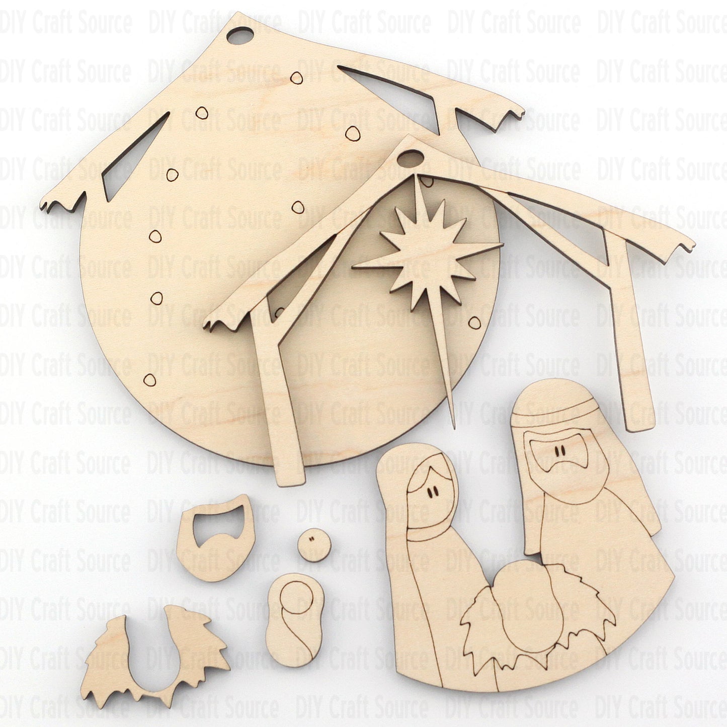 nativity Christmas ornament